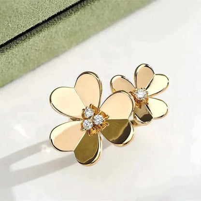 [Amore Jewelry]CLOVER COMOS GOLD DIAMOND RING