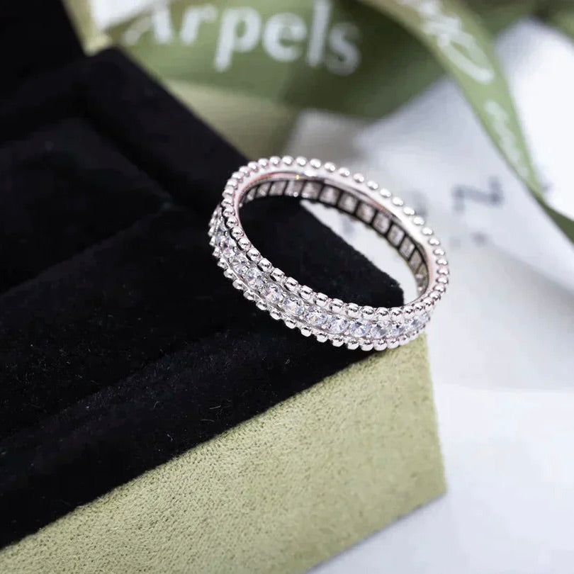 [Amore Jewelry]PERLEE DIAMOND SILVER RING