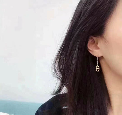[Amore Jewelry]CHAINE TASSEL EARRINGS