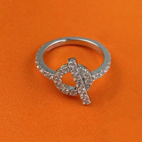[Amore Jewelry]ECHAPPEE RING SILVER DIAMOND