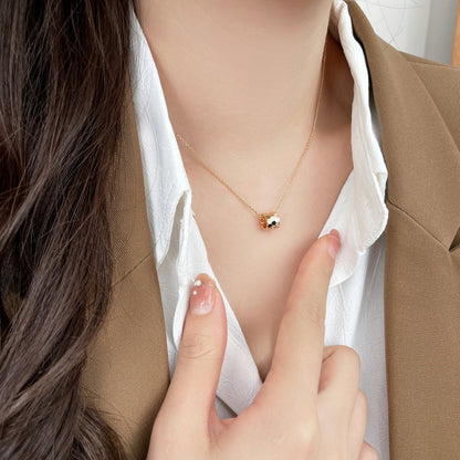 [Amore Jewelry]BEE MINI PEDANT DIAMOND NECKLACE