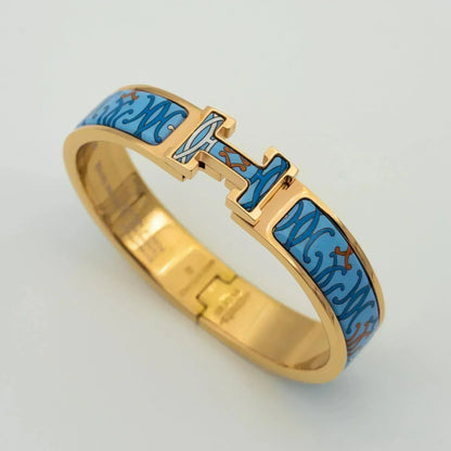 [Amore Jewelry]H BRACELET BLUE MULTICOLOR