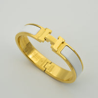 [Amore Jewelry]H WHITE BRACELET