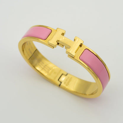 [Amore Jewelry]H PINK BRACELET
