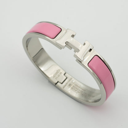 [Amore Jewelry]H PINK BRACELET
