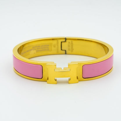 [Amore Jewelry]H PINK BRACELET