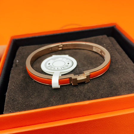 [Amore Jewelry]CLASSIC HM CLIC RED 8MM ENAMEL BRACELET