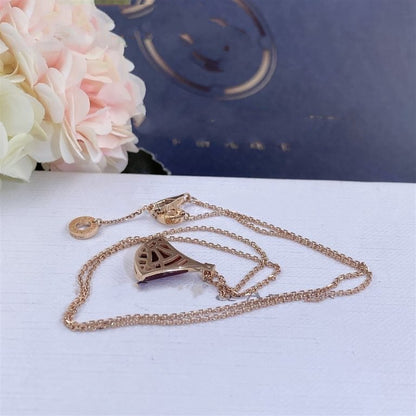 [Amore Jewelry]DREAM NECKLACE CARNELIAN 1 DIAMOND