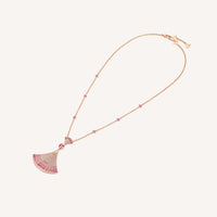 [Amore Jewelry]DREAM NECKLACK DIAMOND PINK GOLD