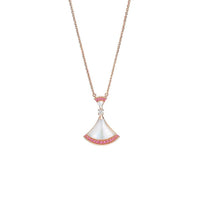 [Amore Jewelry]DREAM NECKLACE MOP PINK DIAMOND