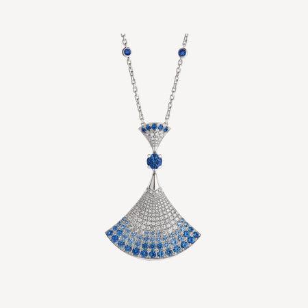 [Amore Jewelry]DREAM NECKLACE AGATE SILVER DIAMOND