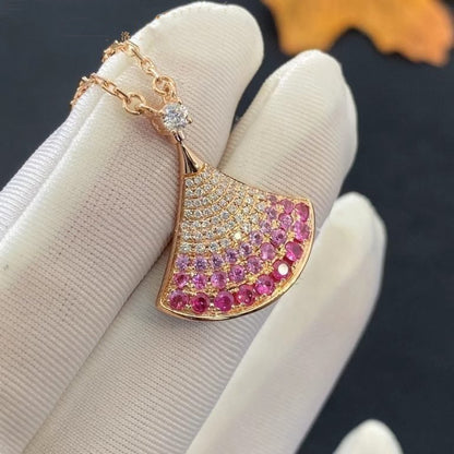[Amore Jewelry]DREAM NECKLACE PINK GOLD PINK DIAMOND