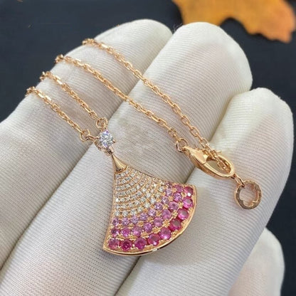 [Amore Jewelry]DREAM NECKLACE PINK GOLD PINK DIAMOND
