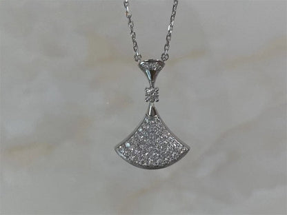 [Amore Jewelry]DREAM NECKLACE SILVER FULL DIAMOND