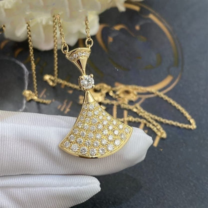 [Amore Jewelry]DREAM NECKLACE GOLD FULL DIAMOND