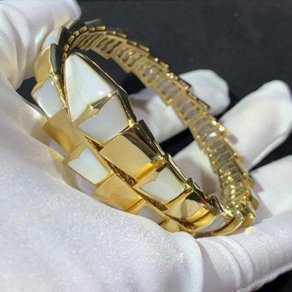 [Amore Jewelry]SERPENTI BRACELET MOP GOLD