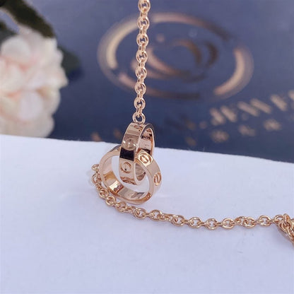 [Amore Jewelry]LOVE BRACELET DOUBLE RING