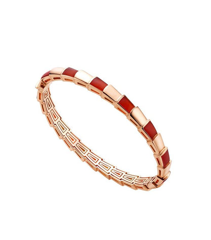 [Amore Jewelry]SERPENTI BRACELET PINK GOLD RUBELLITE