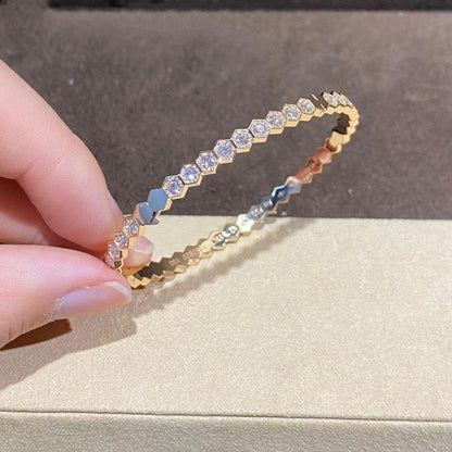 [Amore Jewelry]BEE LOVE GOLD BRACELET FULL DIAMOND