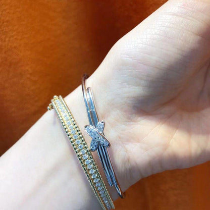 [Amore Jewelry]JEUX DE BRACELET SILVER DIAMONDS