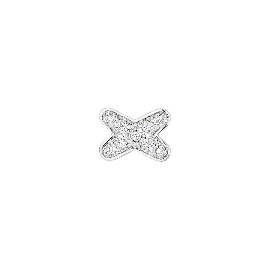 [Amore Jewelry]JEUX DE SILVER DIAMOND EARRINGS
