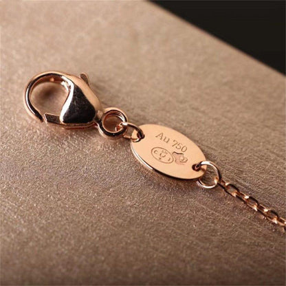 [Amore Jewelry]Hollow Design Four-Leaf Clover Flower Shape Ring