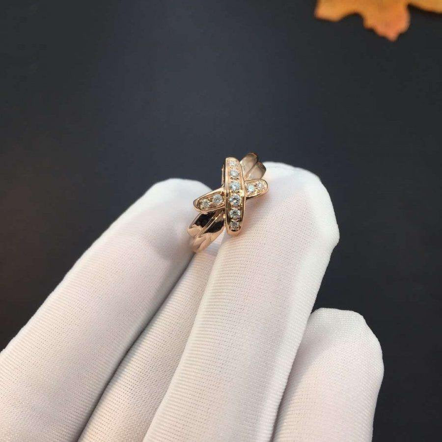[Amore Jewelry]JEUX DE PINK GOLD DIAMOND RING