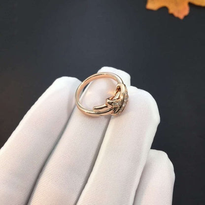 [Amore Jewelry]JEUX DE PINK GOLD DIAMOND RING