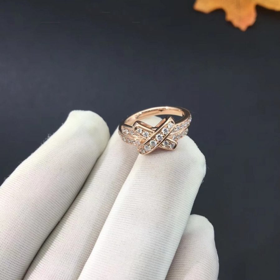 [Amore Jewelry]JEUX DE RING PINK GOLD DIAMOND