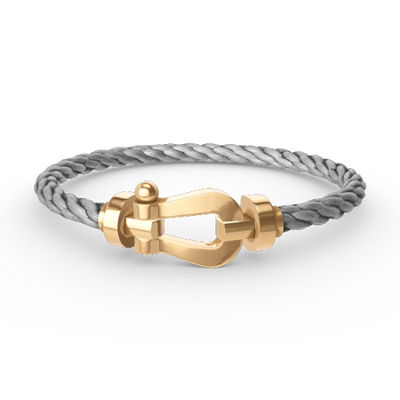 [Amore Jewelry]FORCE LARGE HORSESHOE NO DIAMOND BRACELET GOLD
