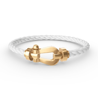 [Amore Jewelry]FORCE LARGE HORSESHOE NO DIAMOND BRACELET GOLD