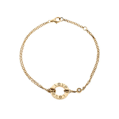 [Amore Jewelry]LOVE BRACELET 2 DIAMOND