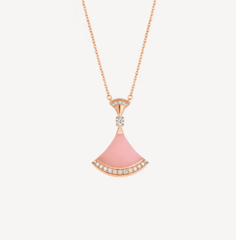 [Amore Jewelry]DREAM NECKLACE PINK OPAL