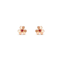 [Amore Jewelry]FRIVOLE  FLOWER PINK EARRINGS