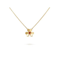 [Amore Jewelry]FRIVOLE GOLD FLOWER NECKLACE