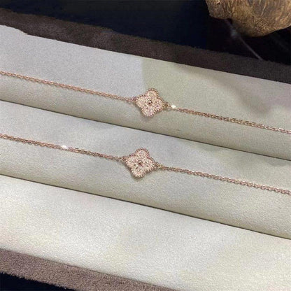 [Amore Jewelry]CLOVER SINGLE FLOWER BRACELET