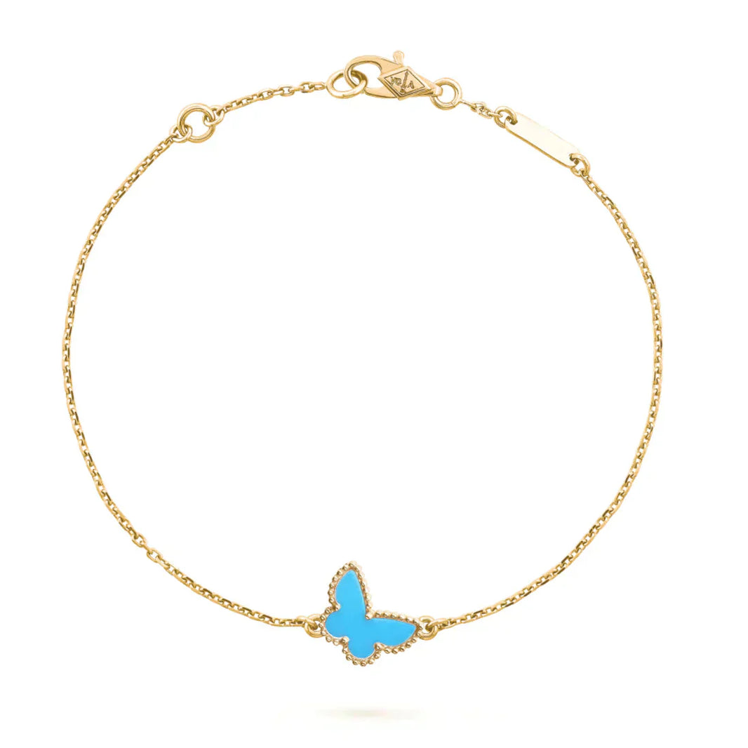 [Amore Jewelry]BUTTERFLY TURQUOISE BUTTERFLY BRACELET