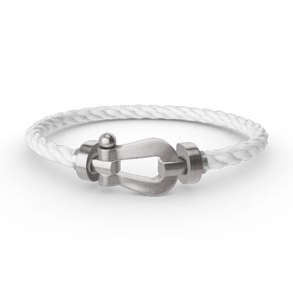 [Amore Jewelry]FORCE LARGE HORSESHOE NO DIAMOND BRACELET SILVER