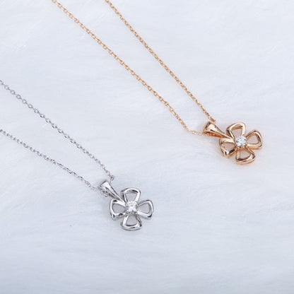 [Amore Jewelry]FIOREVER NECKLACE DIAMOND CENTER
